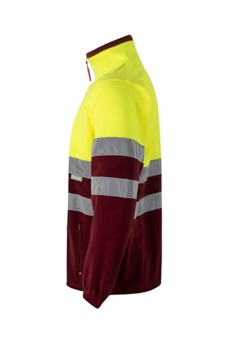 Veste polaire bicolore pour chantier et extérieur Velilla XL