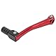 Pitbike Kickstarter,Kickstarter Roller,Powersports Kickstarter,Motorrad-Kickstarter-Teile,Andere,Motorrad-Kickstarter-Hebelpedal-Empfindliches Cnc-Aluminium-Universal-Motorradzubehörrot (Rot)