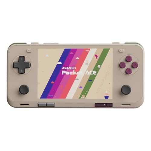 Image of AYANEO Pocket ACE: Handheld Gaming Console with 4.5 inch IPS Display, 16GB RAM, 1TB Storage, Wi-Fi 7, Bluetooth 5.3, Snapdragon G3x Gen 2, Android 13, 6000mAh Battery