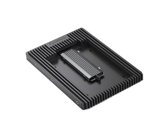 ORICO M.2 SATA(NGFF) to SATA 3.5インチHDD変換 6Gbps M2 SATA 変換アダプター 2230/2242/2260/2280サイズのM.2 SATA SSDに対応 冷却ベスト付き【M.2 NVMEに非対応】【SATA SSDなし】