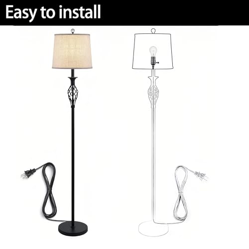Armiika LS-2 Lamp Socket Replacement, E26 Threaded Base, Turn Knob For On/Off Light Settings, Lamp Parts For Table And Floor Lamps Repair, Light Socket With Lamp Switch Kit thumb #7