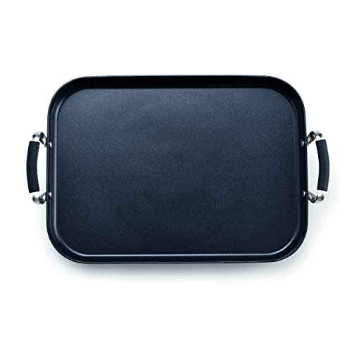 MasterPro Smart | Plancha Teppan Yaki de 32 x 23 cm | En aluminium forgé | Triple couche d'acier et d'aluminium | Anses ergonomiques | En acier inoxydable |...