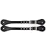 JackS 10765-LAD Black Spur Straps - Lady & Youth