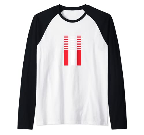 Flag Austria Raglan Baseball Tee, Black