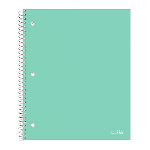 Office-Depot-Brand-Stellar-Poly-Notebook-8-12-x-111-Subject-College-Ruled-80-Sheets-Assorted-Colors-Pack-Of-8