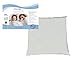 Produktbild allsaneo Protect Kopfkissen 80x80 cm mit allergendichtem Bezug aus Evolon, Kissen für Allergiker mit integriertem Milbenschutz