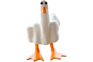 Duck Middle Finger Sculpture