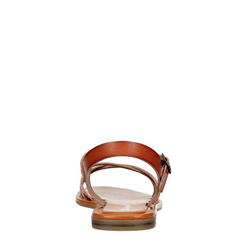 XAPPEAL Clarissa - Women's Strappy Open Toe Gladiator Flat Sandals with Ankle Strap4