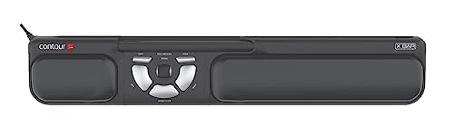 Contour X-Bar souris ergonomique zentrierte filaire pour soulager le poignet