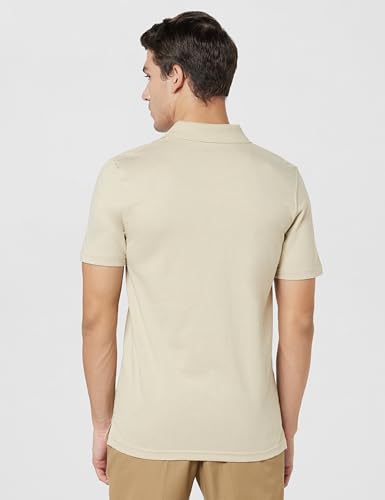 Image of Duke Stardust Men Half Sleeve Cotton T-Shirt (ONSD38T Sand M)