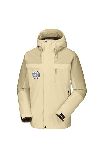 CAMELSPORTS Men's Ski Jacket 3 in 1 Waterproof Win