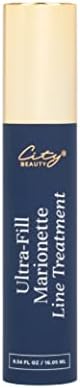 City Beauty Ultra-Fill for Marionette Lines – Hydrating & Plumping Formula for Smile Lines, Laugh Lines & Chin Wrinkles – Lightweight, Non-Invasive for Skin Smoothening, 0.54 Fl Oz