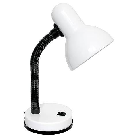 Simple Designs Basic Metal Flexible Hose Neck Desk Lamp Cover
