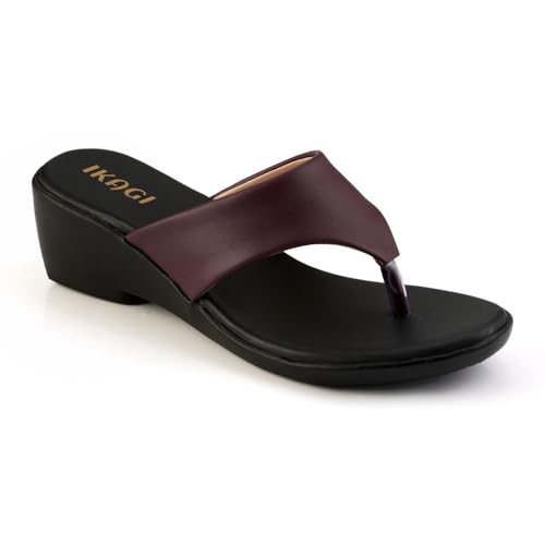 Image of IKAGI Casual & Formal slippers | Stylish chappal for women | Comfortable & Stylish Wedges sandals for women & Girls