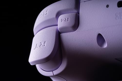 8Bitdo Ultimate 2C Wireless Controller for Windows PC and Android, with 1000Hz Polling Rate, Hall Effect Joysticks and Hall Triggers, and Remappable L4/R4 Bumpers (Purple) - 4