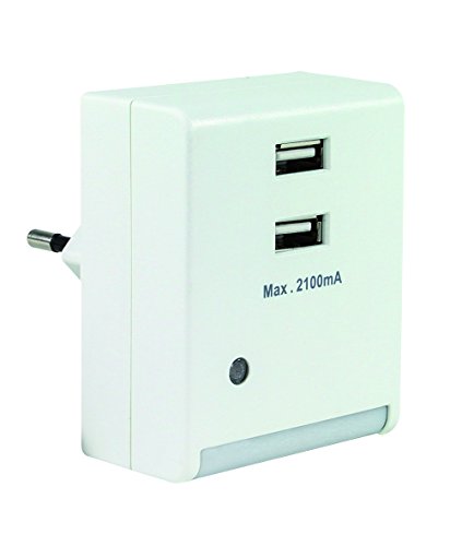 Preisvergleich Produktbild REV LED Nachtlicht mit integriertem USB-Ladegerät