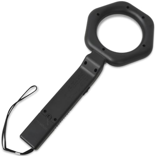 Genérico Detector de Metales de Mano Negro,Economía e Industria,Dispositivos de detección y Cinturones,Detectores de metal-142227