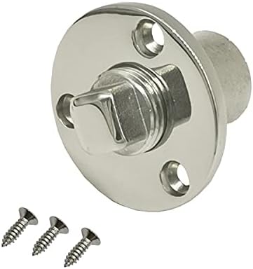 Marine City Brass Drain Plug LED Light Screw Drain Plug Hole Fishing