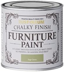 Rust-Oleum AMZ0029 Chalky Furniture Paint Sage Green 125ml