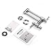 IMLEZON Stainless Steel Pot Filler Faucet Commercial Wall Mount Kitchen Sink Faucet Folding Stretchable with Single Hole Two Handles