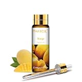 PHATOIL Aceite Esencial Mango 10 ml, Aceites Esenciales para Humidificador, Aceite Perfumado Mango para Aromaterapia, Difusor, Velas DIY