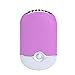 ThreeH Wentylator USB cichy mini klimatyzator podróżny ręczny USB ładowany wentylator oczyszczacz powietrza nawilżacz wentylator chłodzący F015, fioletowy