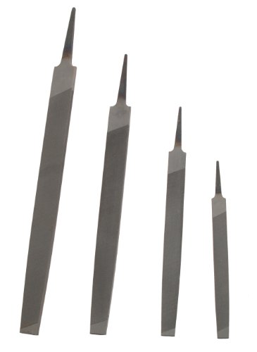 Zenport Inch Mill Bastard File, AGF250, Box Of 10, Carbon Steel