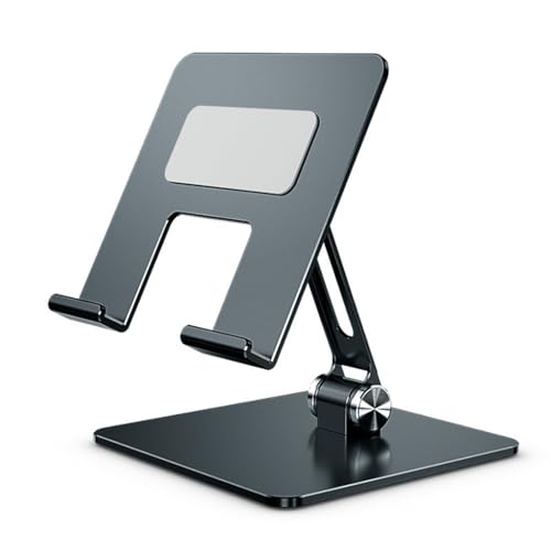 Support de refroidissement pour ordinateur portable aluminium noir base surélevée stable