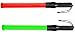 One (1) piece of 21.5 inch Traffic LED Baton Light, in 6 Red LED with 6 Green LED, 3 flashing modes (Red blinking, Red steady-glow, Green steady-glow), uses 2 D-size battery (not included)
