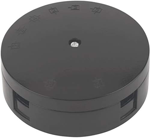 30A 3-Terminal Heavy Duty Junction Box Black