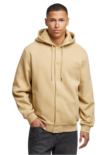 Urban Classics Felpa Con Cappuccio In Pile Fluffy, Beige, M-image