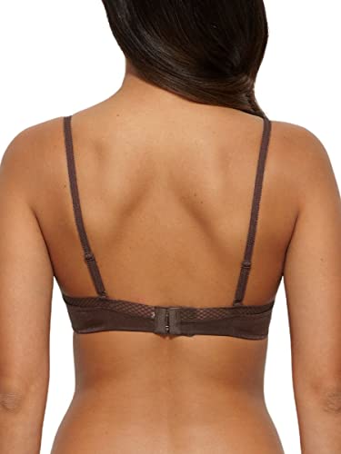 Image of Gossard Glossies Sheer Underwire Bra - Barely-There Moulded Plunge, Invisible Under Clothing