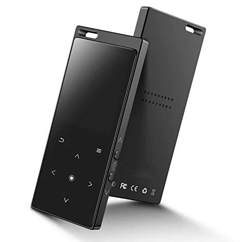 Music Player - 8GB MP3 Player / MP4 Player with Bluetooth 5.0, 2.4'' TFT Large Screen Player Built-in Speaker, with FM & Voice Recorder, Expandable Up to 128GB