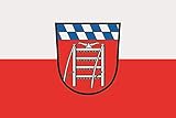 original U24 Produkt U24 Aufkleber Geiselhöring Flagge Fahne 8 x 5 cm Autoaufkleber Sticker