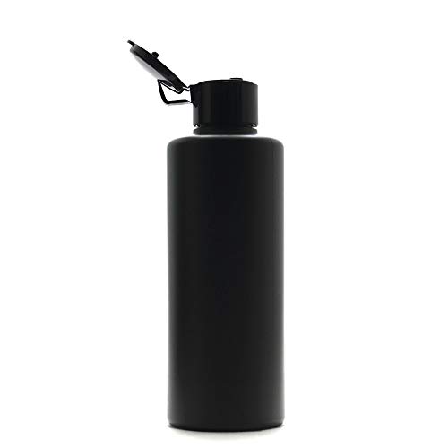 �v���X�`�b�N�e�� 200ml PE �X�g���[�g�{�g�� [ �{�g���F�Ռ��� �^ �q���W�L���b�v�F�u���b�N ]