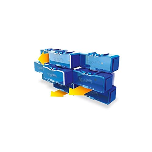 Porta Carrinhos Hot Whells 18 Módulos Mattel 8266-4