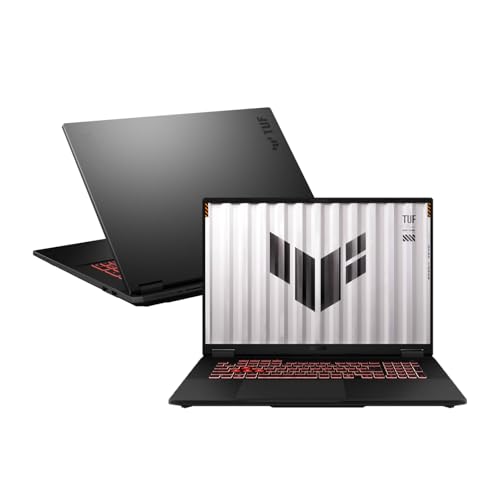 Image of EXCaliberPC [2025] ASUS TUF Gaming A18 FA808UP-NS74 (AMD Ryzen 7 260, 16GB RAM, 1TB NVMe SSD, NVIDIA GeForce RTX 5070, 18 inch 2.5K 240Hz, Windows 11) Gaming Laptop