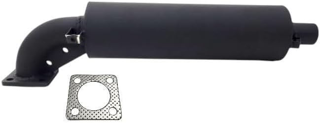 Muffler w/Gasket Compatible w/Kubota Tractor B7100, B6100# 66706-54510