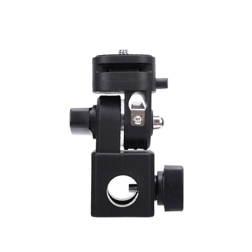 Image of PUSOKEI Light Stand Adapter, Universal 1 /4 Screw Thread with Cold Shoe Design for Cameras Video Lights Phone Holders, 180 Tilt Range Photography Equipment