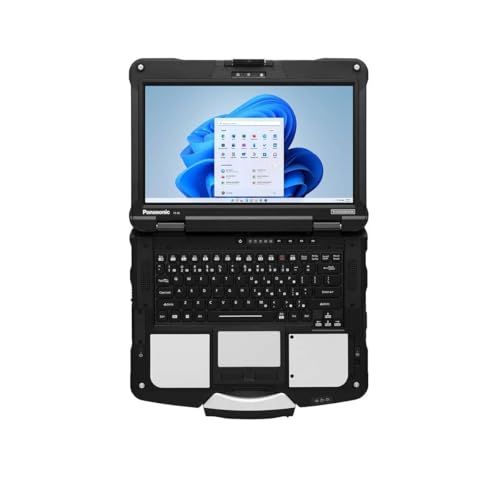 Image of Panasonic Toughbook 40, FZ-40 MK2 Rugged Laptop, 14-inch FHD Gloved Multi Touch, Ultra 5 vPro 135H, 14-cores, up to 4.6GHz, 16GB RAM, 512GB SSD Opal, Infrared 5MP Webcam, Windows 11 Pro