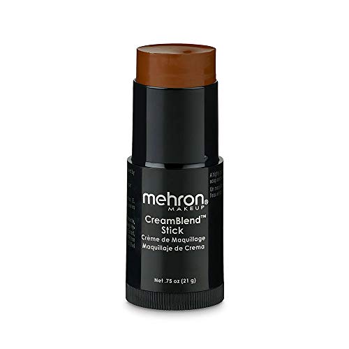 Image of Mehron CreamBlend Stick Makeup, Stick .75 oz (21 g), Dark 3