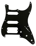 Piezas de guitarra para US Fender Player Stratocaster Floyd Rose HSS Golpeador de guitarra (3 capas negras)