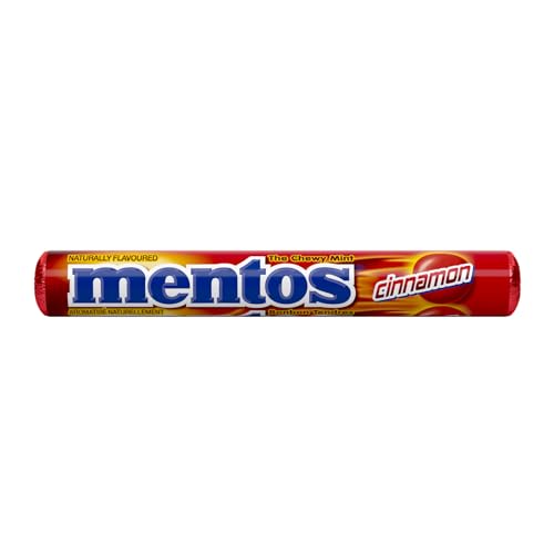 Image of Mentos Cinnamon Candy, 1.32-Ounce Rolls (Pack of 20)