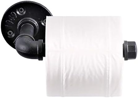 Porte-papier hygiénique de tuyau industriel rustiq... – Grandado