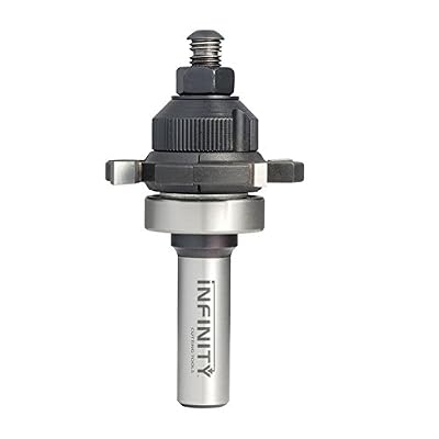 Jeu 3 Embouts De Routeur Infinity Tools - Tige 1/2" Pour ébénisterie