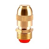 Juego de 110 boquillas de aspersor ajustables, cabezal de nebulización de latón para jardines con patrones de pulverización flexibles para un flujo de agua óptimo (1 unidad)