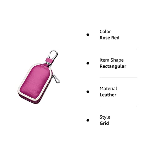 Genuine Leather Auto Keychain #TOP4