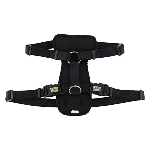 Coastal Pet Walk Right Front - Connect No More Pull Padded Dog Harness - Black Lrg (26"-38") #TOP1