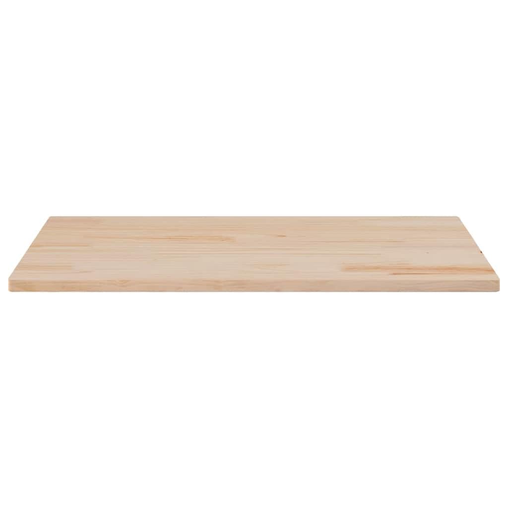 vidaXL Tablero de Mesa Rectangular Madera Maciza de Pino 100x50x2,5 cm, Superficie de Mesa, Tablero de Mesa de Madera Maciza, Tablero de Mesa de Comedor