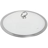 Chantal XLIDCF29H Copper Fusion Open Stock Domed Glass Lid, Fits 11-Inch Chef's Pan, Sauté Pan and Fry Pan